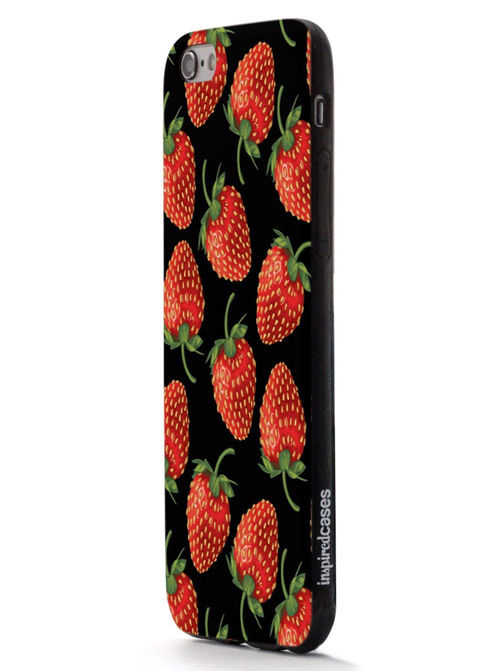 Premium 3D Textured Protective Phone Case for Samsung Galaxy Note 9 - Strawberry Pattern Black - Durable Shockproof Cover with Enhanced Grip - Perfect for Everyday Use, Travel & Outdoor Activities