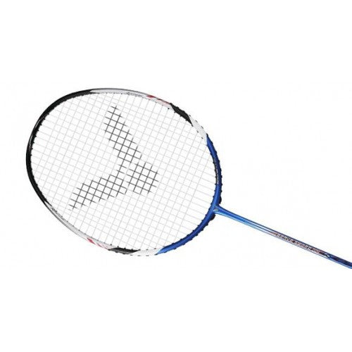 Victor Brave Sword 12 Badminton Racket - Professional Carbon Fiber Badminton Racket for Advanced Players - Perfect for Tournaments & Training Sessions