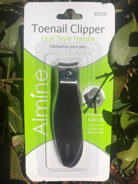 Premium Stainless Steel Toenail Clipper with Ergonomic Leaf-Style Handle - Professional Grooming Tool for Men & Women - Perfect for Home, Travel, and Pedicure Care