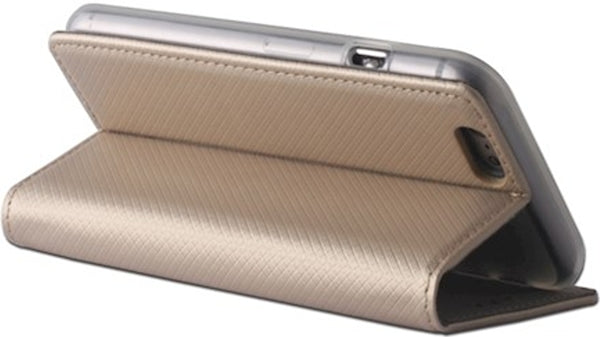 Apple iPhone 7 Wallet Case with Card Slots - Premium Gold Leather Cover for Women & Men - Perfect for Everyday Use, Travel, and Business Meetings