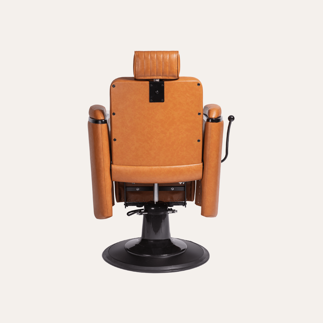 Professional BARBER CHAIR for Salon & Home Use - Heavy Duty Hydraulic Styling Chair with Adjustable Height & Reclining Back - Perfect for Haircuts, Shaves & Styling