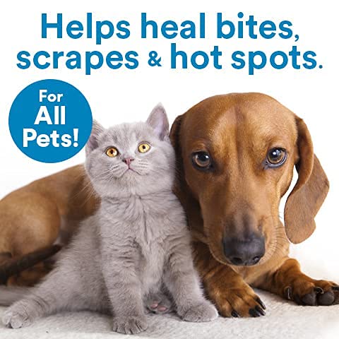 SkinSmart Antimicrobial Pet Wound Care Spray - 8oz Antibacterial Treatment for Dogs & Cats | Promotes Healing, Relieves Itching | Ideal for Hot Spots, Cuts & Post-Surgery Care