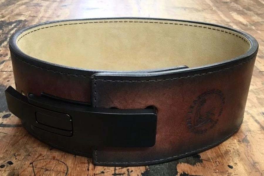 Warrior Custom Dyed Lever Belts for Powerlifting & Weightlifting - Premium Strength Training Gear for Gym & Competition