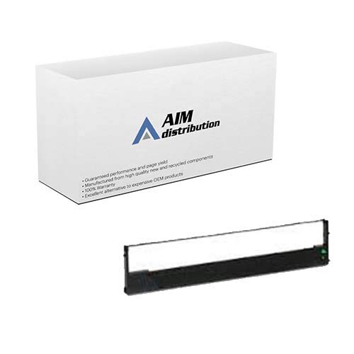TallyGenicom T2040/MT130/150-9/24 Black Printer Ribbons - AIM Compatible Replacement (6-Pack, MMT060426) for Office & Retail Receipt Printing