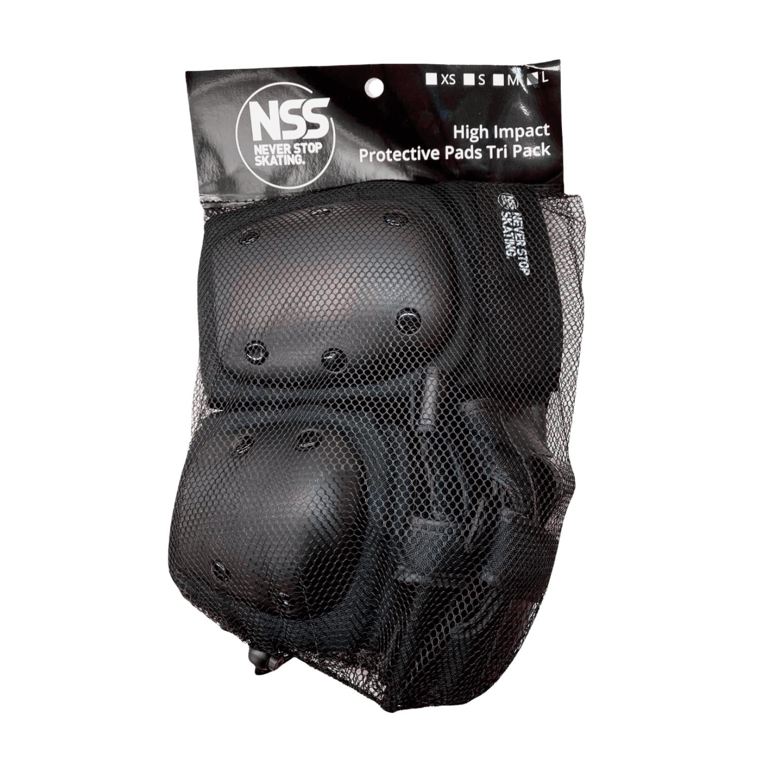 NSS Tri Pack Black - 3-Piece Durable Travel Backpack Set for Men & Women | Perfect for Hiking, Gym, Work & Outdoor Adventures