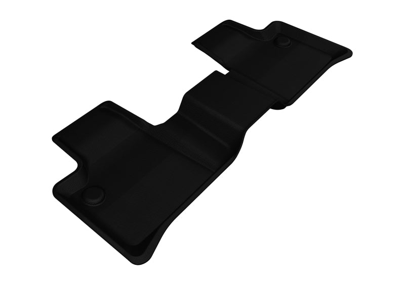 3D MAXpider Custom Fit All-Weather Floor Mats for 2006-2011 Mercedes Benz ML/GL Class W164/X164 - 2nd Row Kagu Series (Black) | Perfect for SUVs, Road Trips & Family Protection