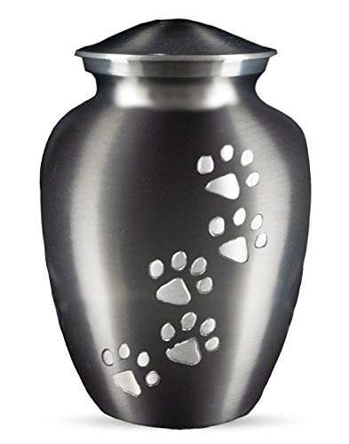 Slate, Vertical Pewter Paws