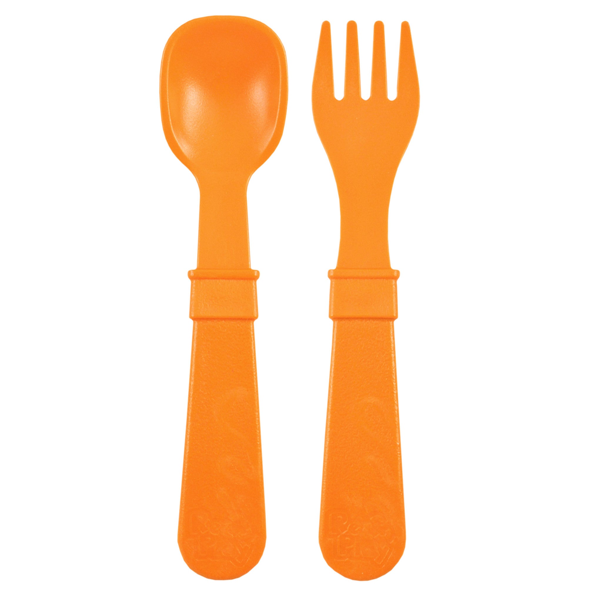 Reusable Eco-Friendly Baby Utensils - BPA-Free Spoon & Fork Set for Toddlers | Safe for Mealtime, Travel & On-The-Go Feeding