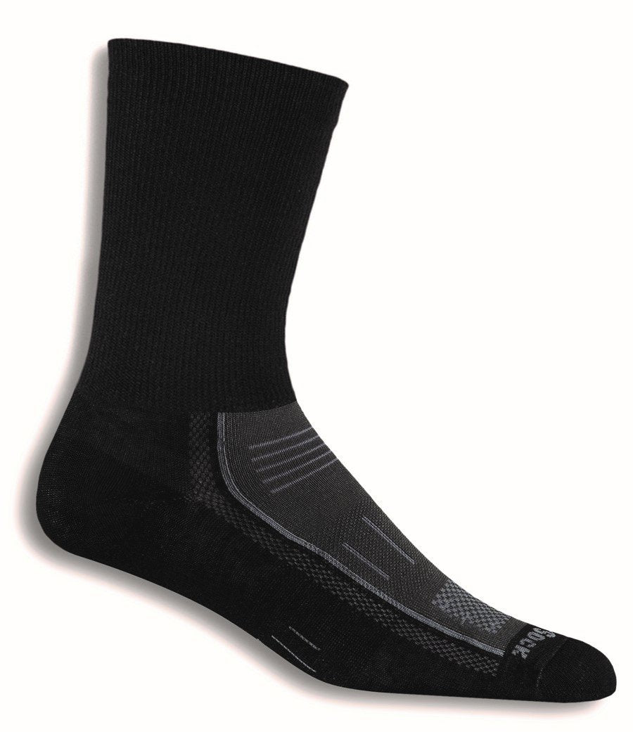 Wrightsock Endurance Crew Running Socks - Moisture Wicking & Blister Protection for Marathon, Hiking & Athletic Performance
