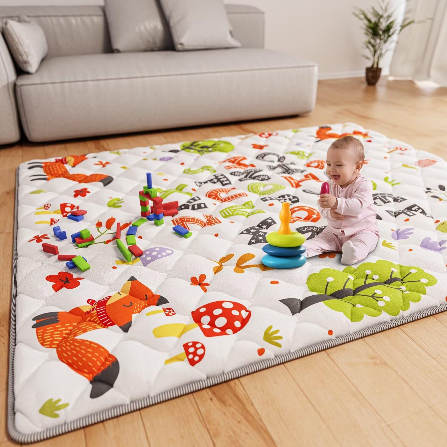 ieBabay Extra Large Baby Play Mat 71