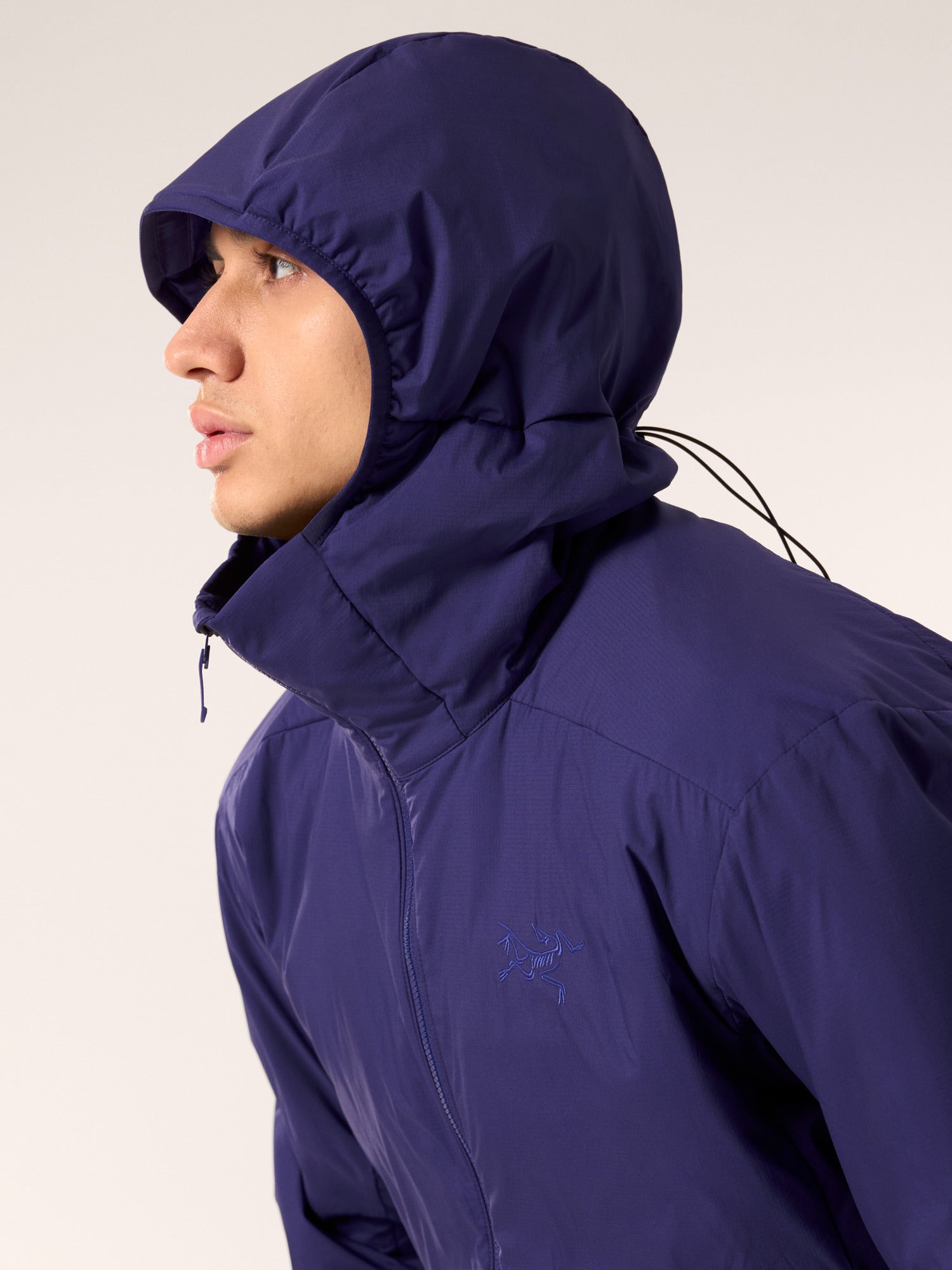 Atom Hoody Men's Lightweight Water-Resistant Hooded Jacket - Perfect for Outdoor Activities, Hiking & Casual Wear