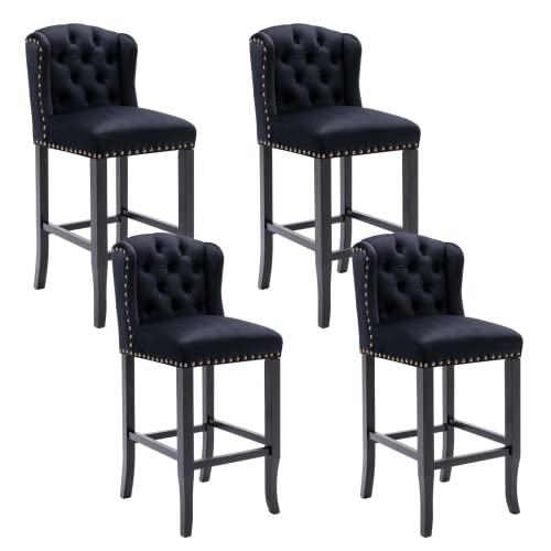 Black; 4pcs