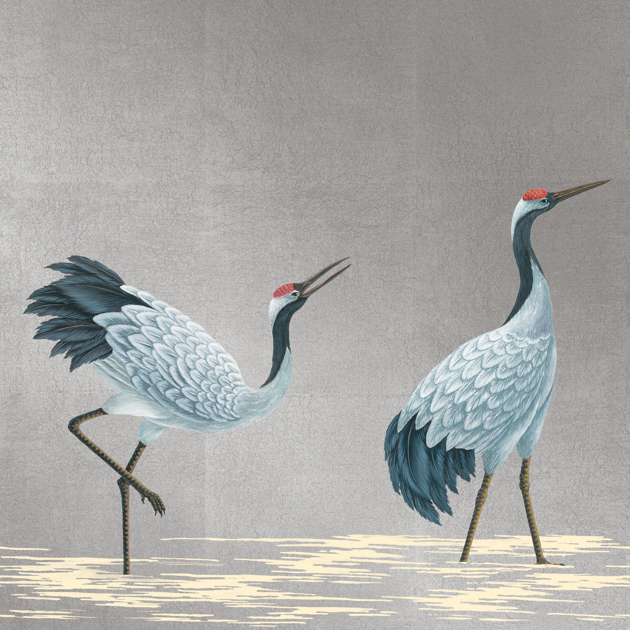 Silver Cranes