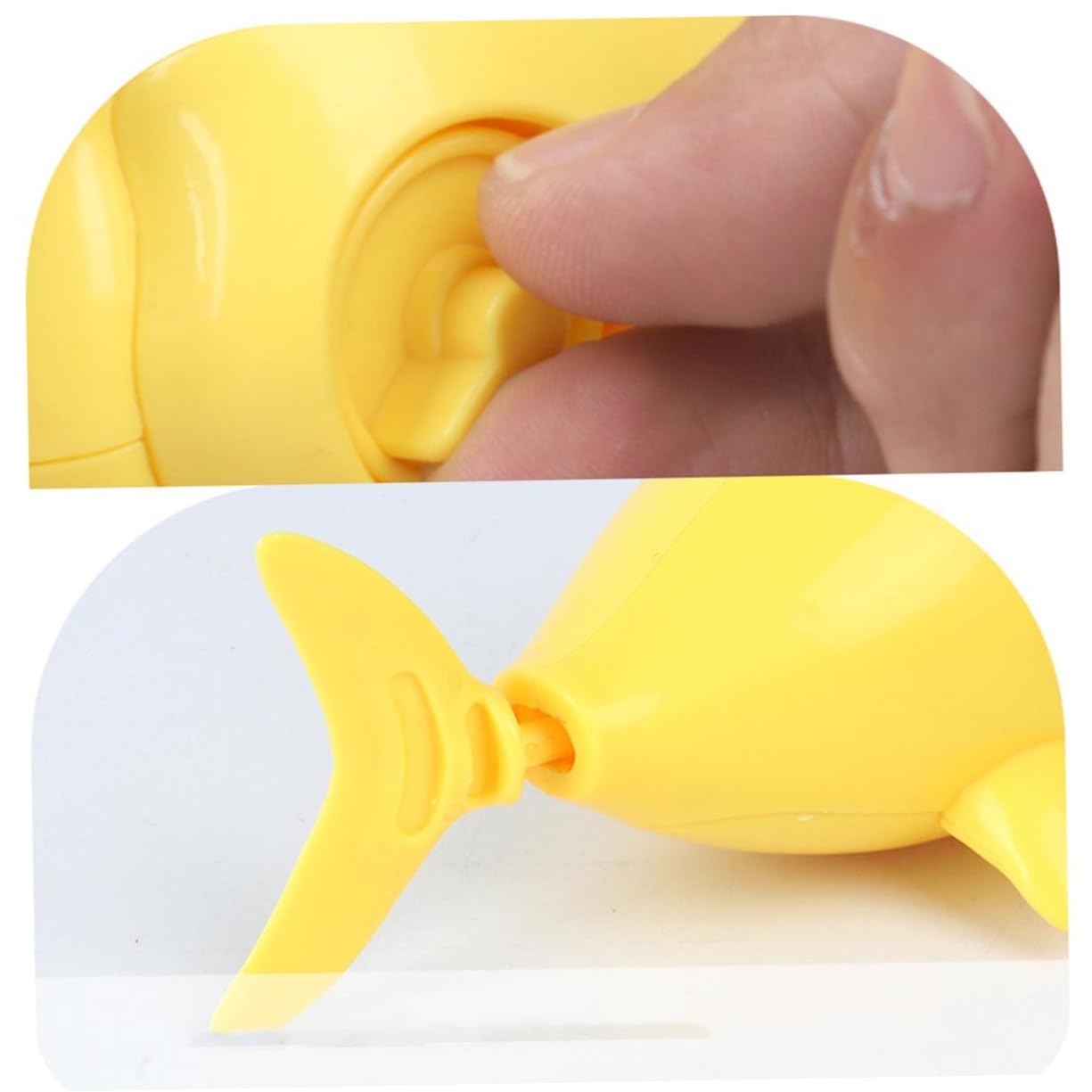 VICASKY 4 Pack Floating Bath Toys for Kids - Wind Up Clockwork Bathtub Toys, Fun Bath Time Learning Toys for Toddlers & Babies - Perfect for Sensory Play, Bath Time Fun and Early Education