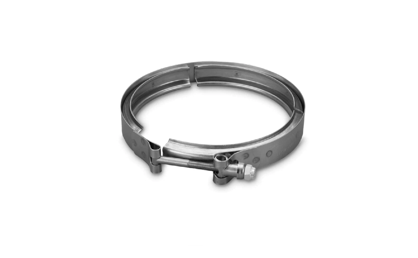 5 Pack Marmon Clamps - Heavy Duty Stainless Steel Hose Clamps for Automotive, Marine & Industrial Use - Secure Fit for Fuel, Oil & Coolant Lines