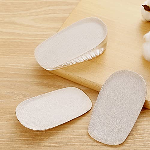 VALINK Height Increasing Insoles for Men & Women - 1.5/2.5/3.5cm Non-Slip Gel Heel Lift Inserts with Soft Cushion & High Elasticity - Perfect for Dress Shoes, Boots & Everyday Wear to Boost Comfort & Posture