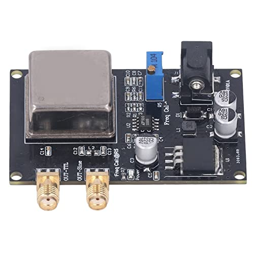 Ultra Low Phase Noise OCXO Frequency Standard Module with SMA Female Interface - High Precision Crystal Oscillator for Shortwave Radio, Ham Radio & Laboratory Equipment