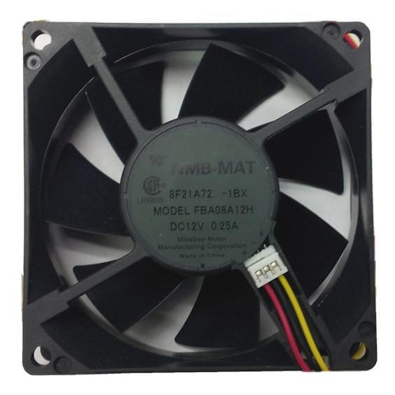 Panaflo NMB 80x80x25mm High Speed Cooling Fan with Hydro Bearing - FBA08A12H 1BX - Perfect for PC Cooling, Gaming Rigs & Server Cabinets