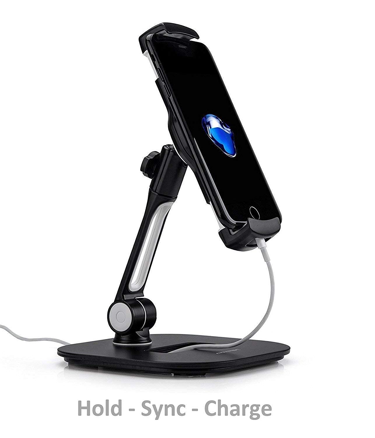 AboveTEK Adjustable Aluminum Tablet Stand Holder for 4-13.5