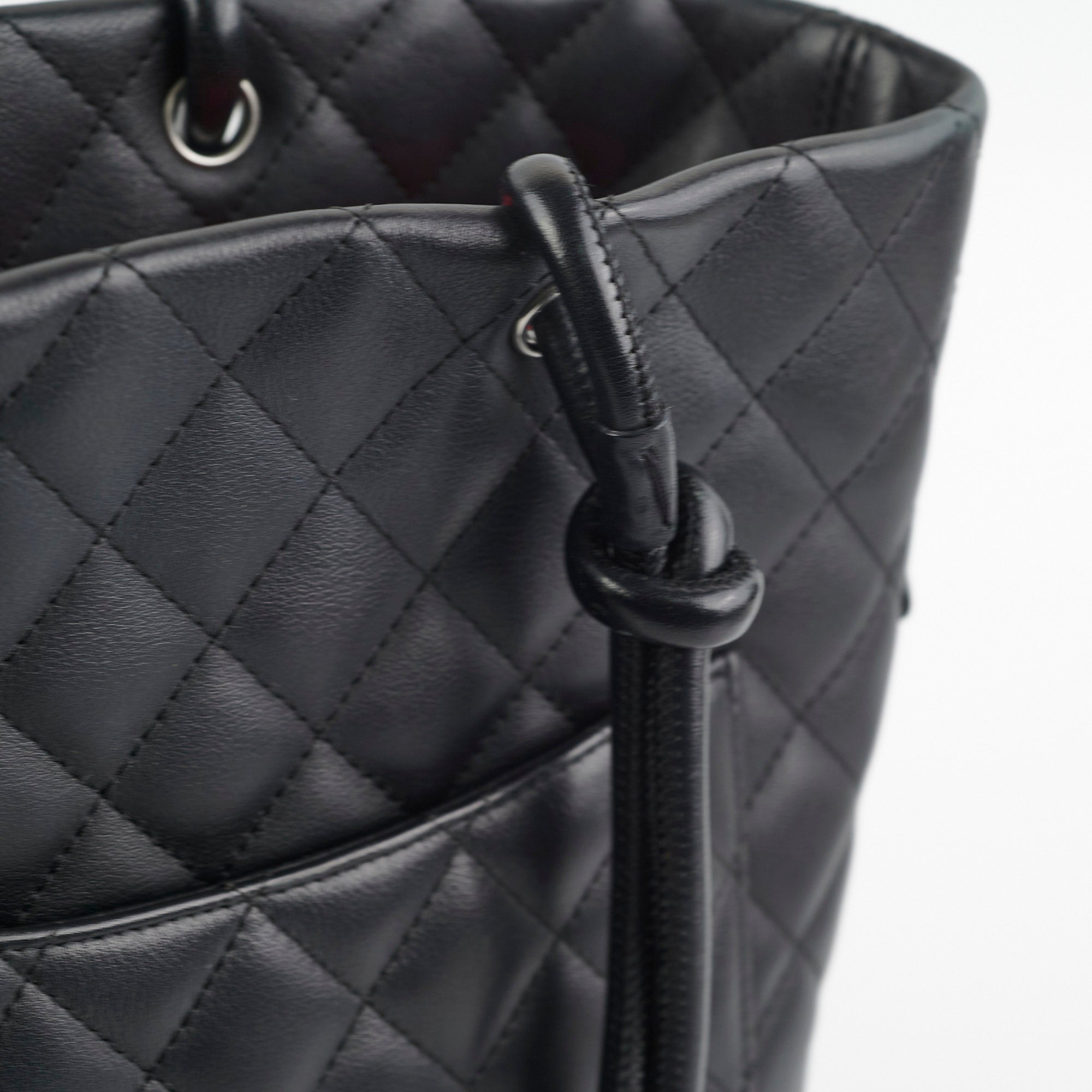 Chanel Cambon Small Tote Bag for Women - Luxury Leather Shoulder Handbag - Perfect for Work, Travel & Everyday Use