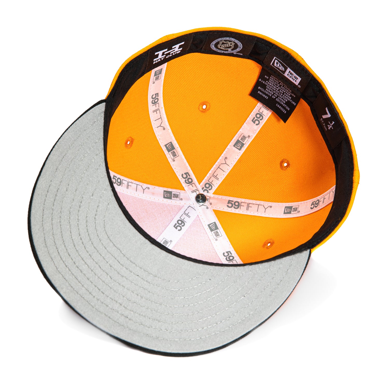 New Era 59Fifty MLB Boston Bruins Blades the Bear Snapback Hat - Gold & Black Hockey Cap for Men & Women - Perfect for NHL Games, Sports Events & Streetwear Fashion