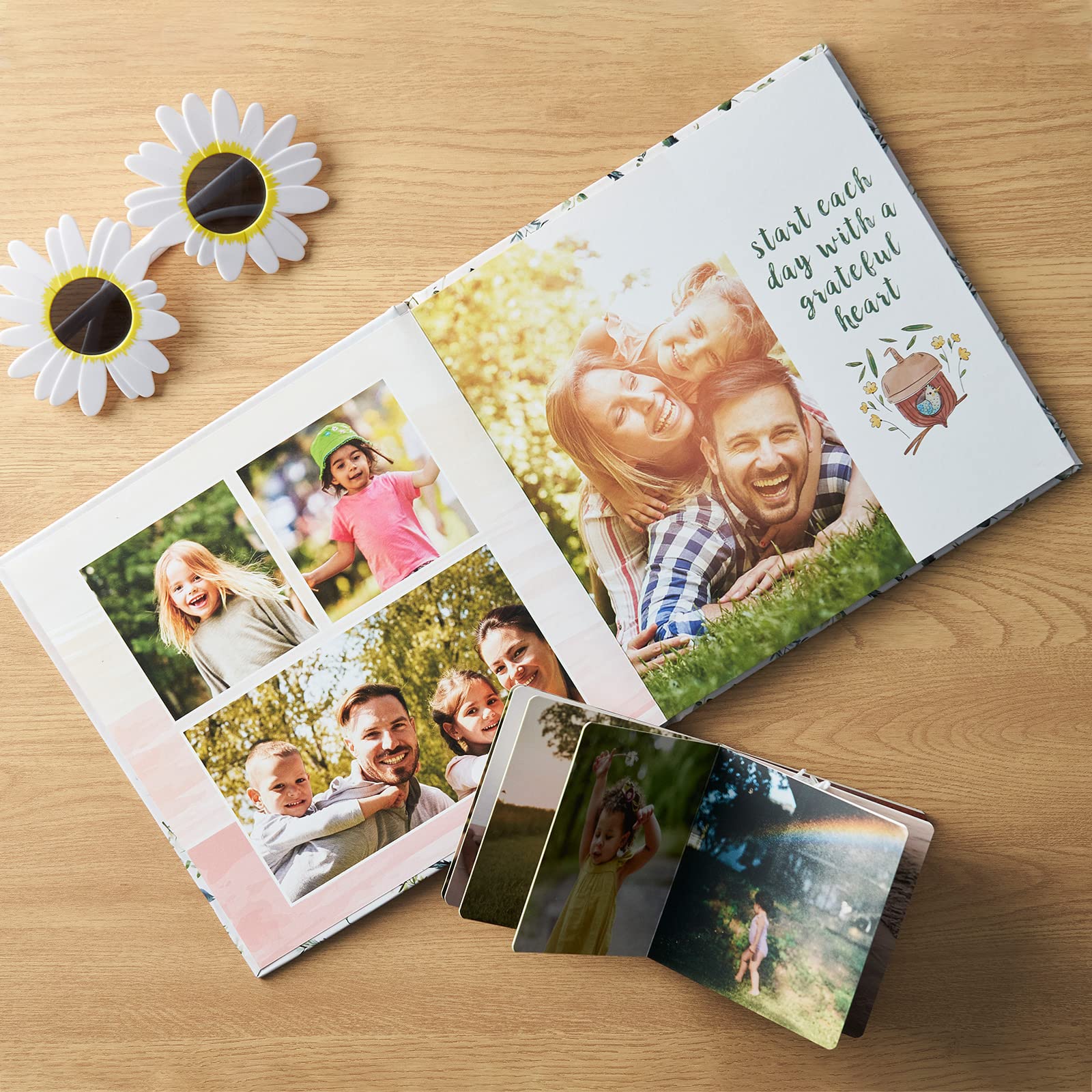 Custom 8x8 Inch Personalized 3D Printed Photo Album Book - Design Your Own Scrapbook for Wedding, Baby & Travel Memories - Perfect Gift for Anniversaries & Special Occasions