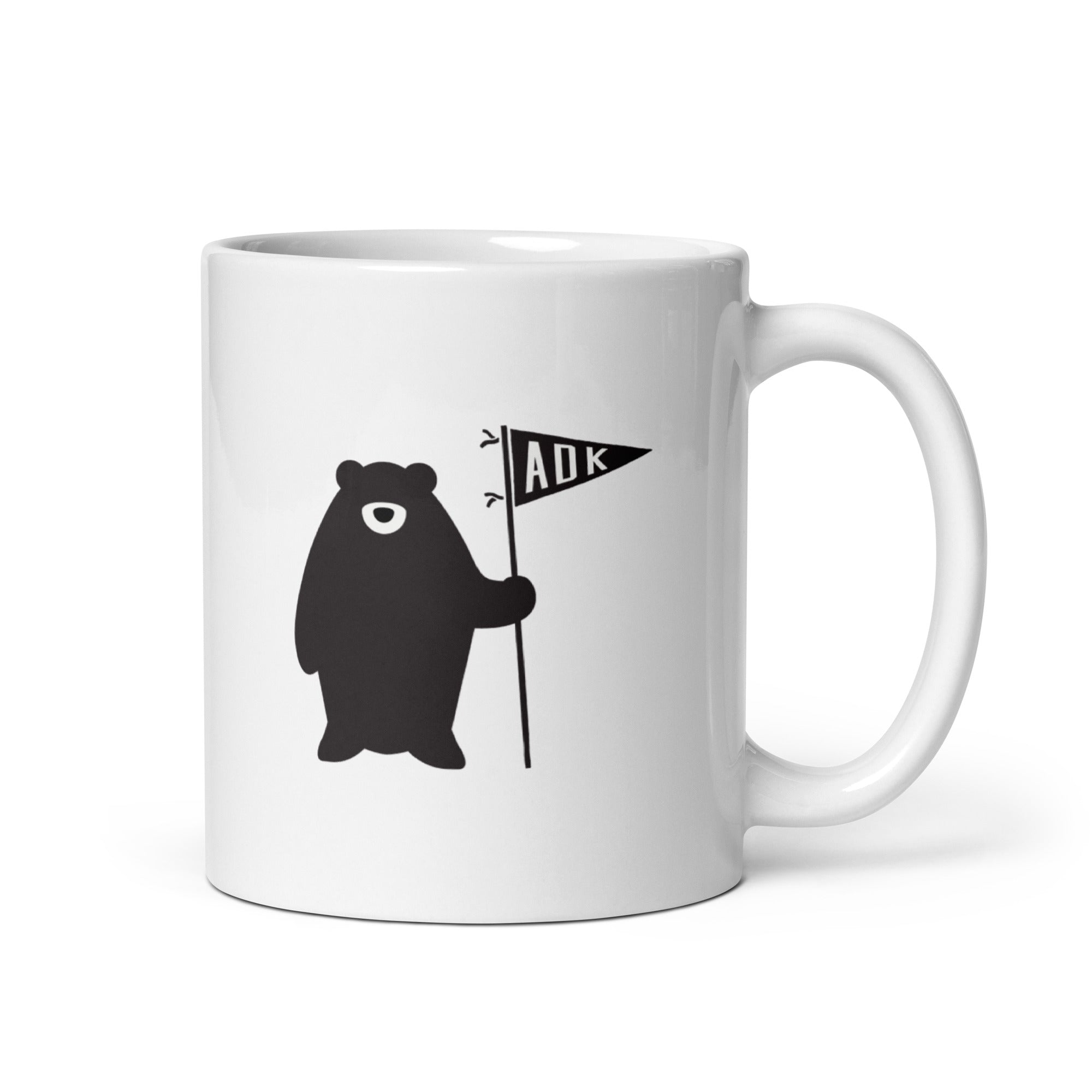 ADK Bear Coffee Mug - Insulated Travel Tumbler for Hot & Cold Drinks - Perfect for Camping, Office, and Home Use