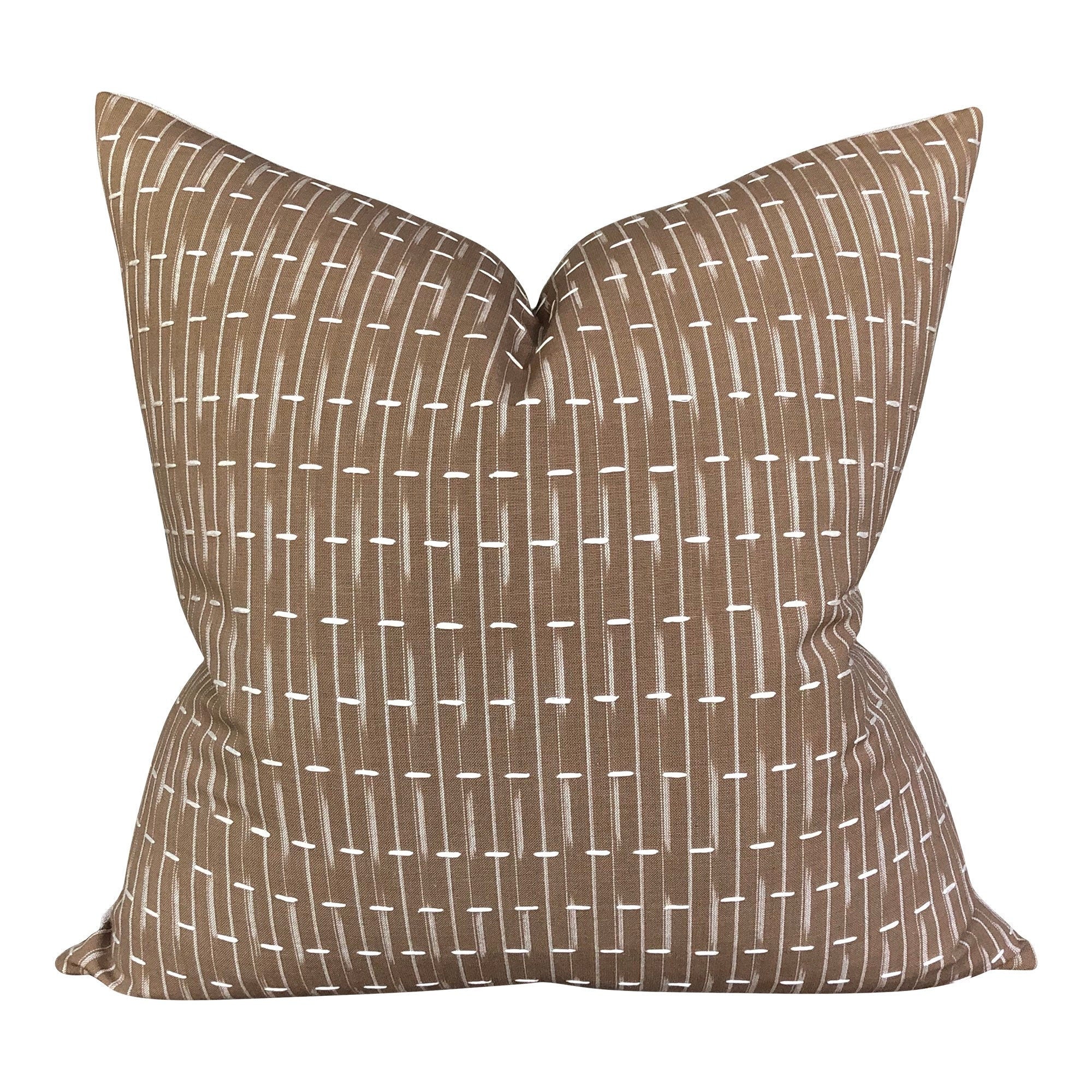 READY TO SHIP Kettlewell Collection Sashikat Camel Designer Pillow - Luxury Home Decor for Living Room, Bedroom & Sofa