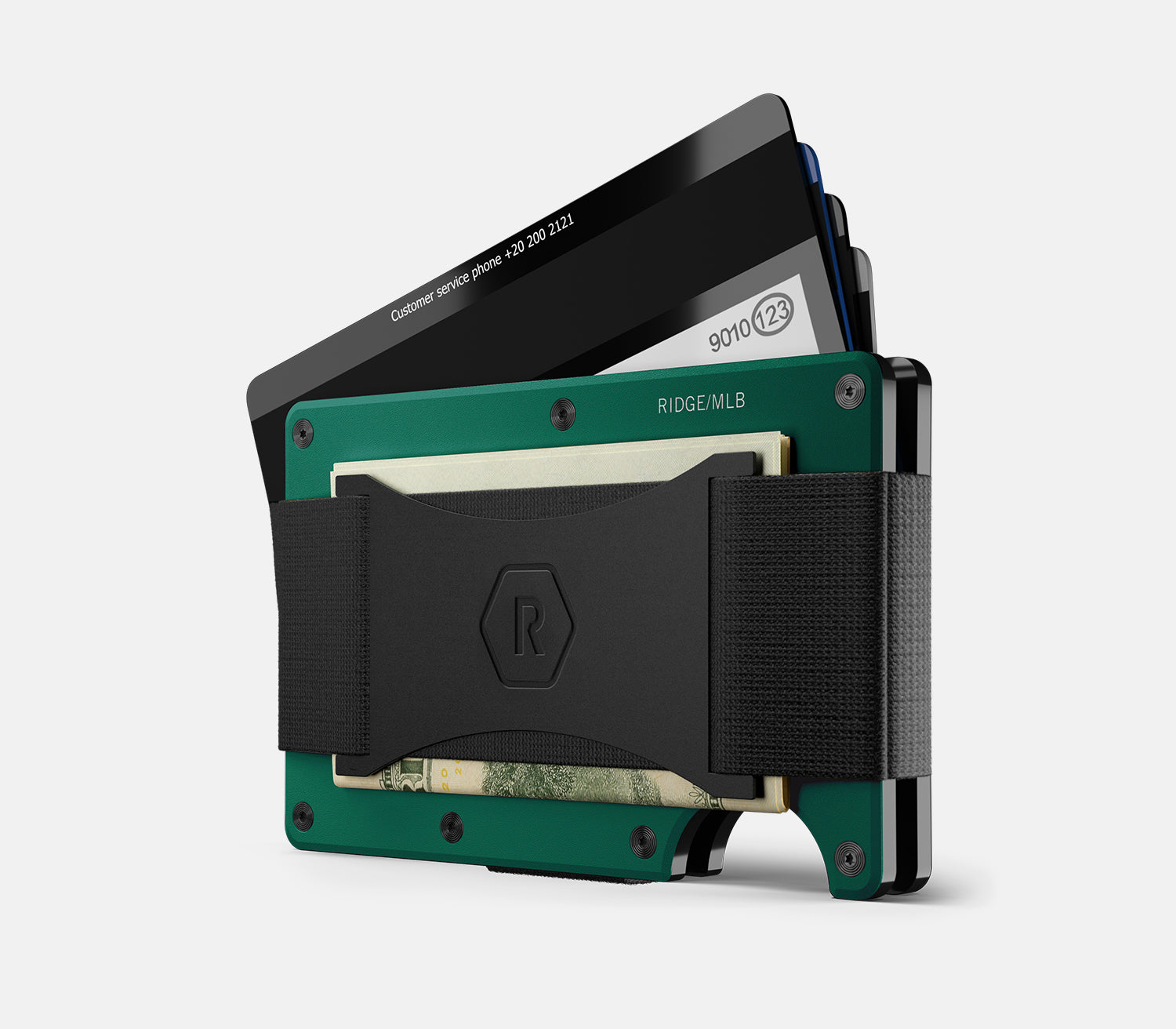 Ridge Wallet - Slim Minimalist RFID Blocking Front Pocket Wallet for Men - Perfect for Everyday Carry, Travel & Athletics