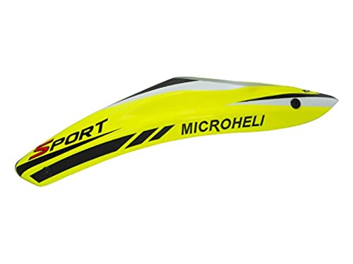 MICROHELI Airbrush Fiberglass King Cobra Canopy for Blade 230S/V2/Smart RC Helicopter - Durable Upgrade Part for Aerial Photography & FPV Racing