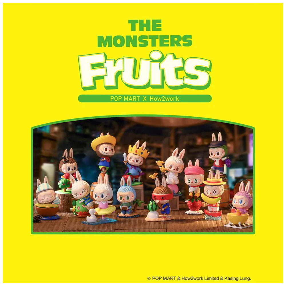 Labubu The Monsters Fruits Kasing Lung - Cute Collectible Vinyl Figure for Home Decor, Office Display & Anime Fans Collection
