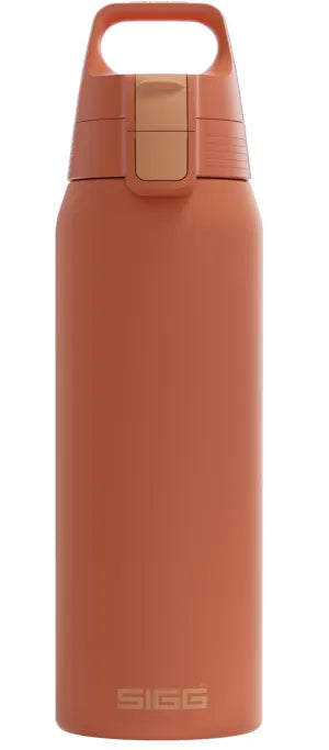 SIGG Shield Therm One 0.75L Eco Red Insulated Water Bottle - Keeps Drinks Hot/Cold for Hours - Perfect for Hiking, Gym & Outdoor Activities