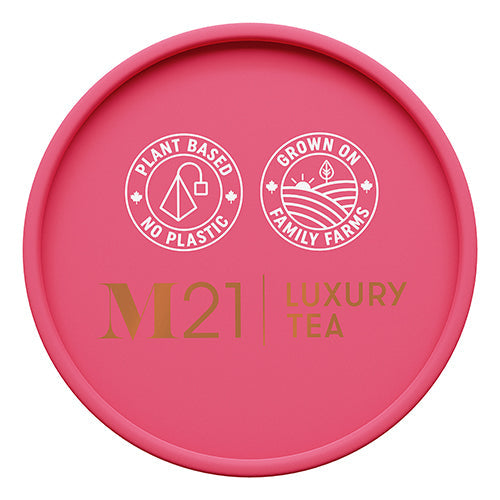 Organic Skin & Beauty Herbal Tea - 12 Count Luxury Canister for Glowing Skin & Detox | Perfect for Self-Care & Relaxation