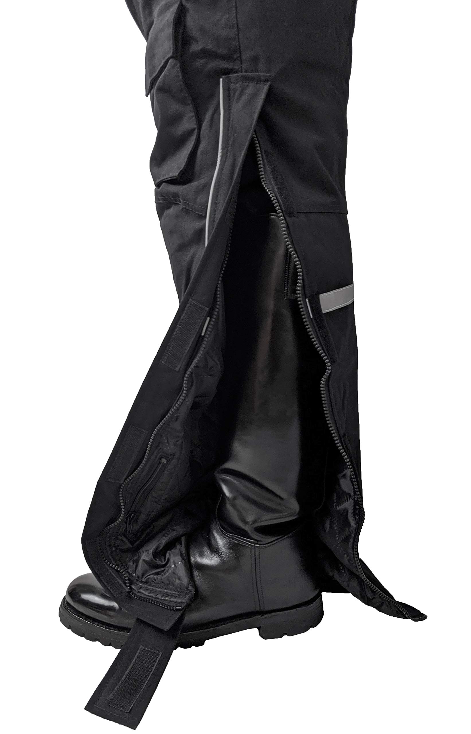 California Heat 12V Heated Motorcycle Pants for Men & Women - Windproof Winter Riding Gear with Battery Hookup - Perfect for Cold Weather Commuting & Long Distance Touring