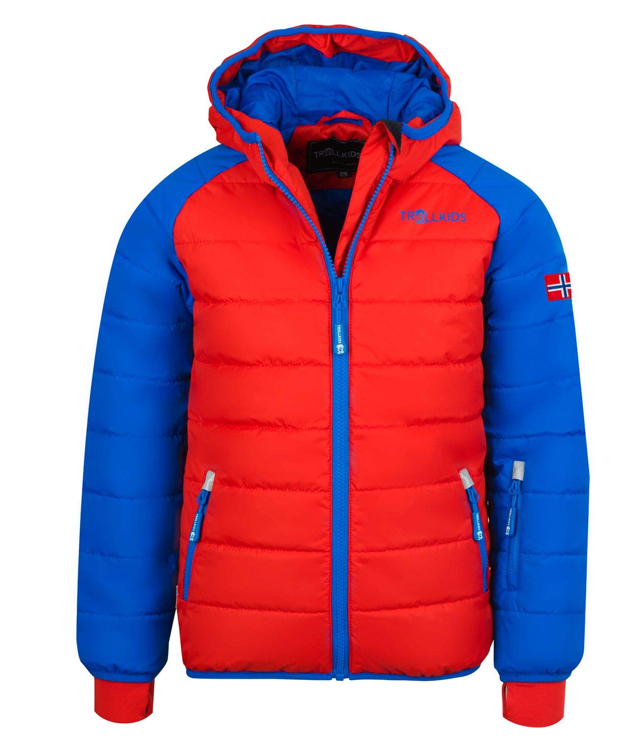 Trollkids Kids' Hafjell Waterproof Insulated Ski Jacket - German Engineered, Scandinavian Winter Tested - Perfect for Skiing, Snowboarding & Outdoor Winter Activities