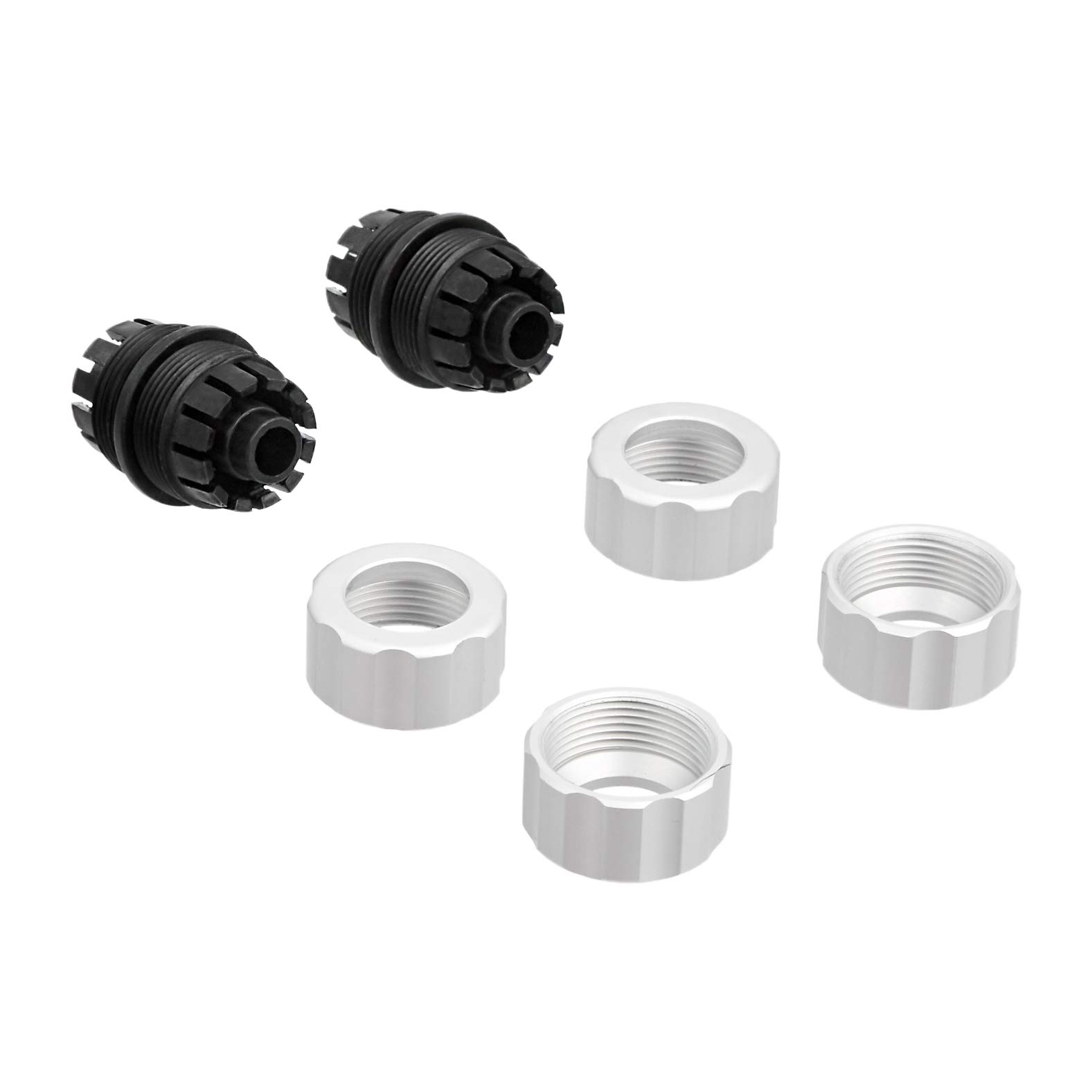 Amazon Basics - Silver Hose Connector, Universal Fit for Garden, Pool & Home Watering Systems - Durable & Leak-Proof