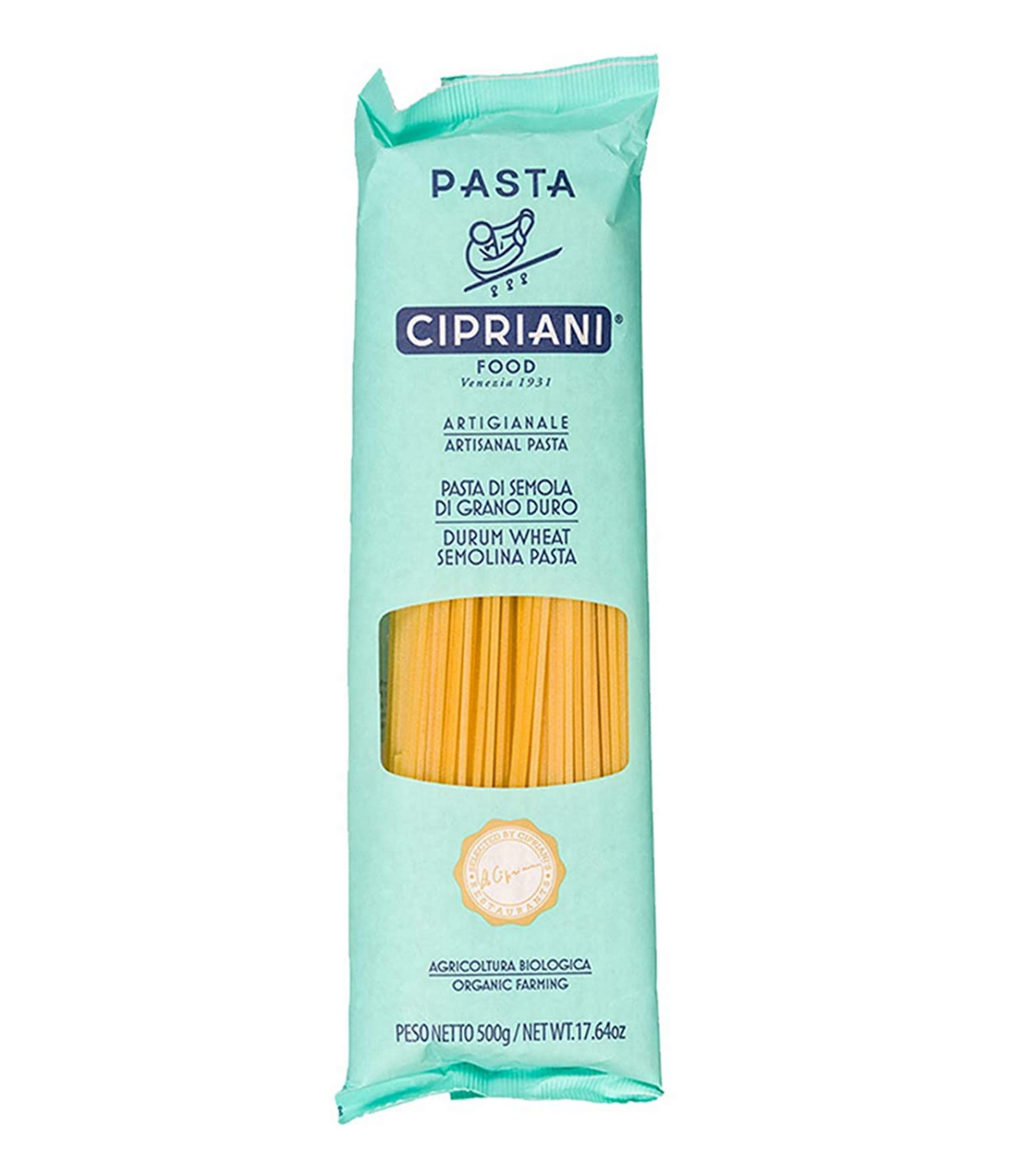 Organic Cipriani Spaghetti Pasta - 6 Pack | Premium Italian Pasta for Authentic Pasta Dishes, Family Dinners & Gourmet Cooking