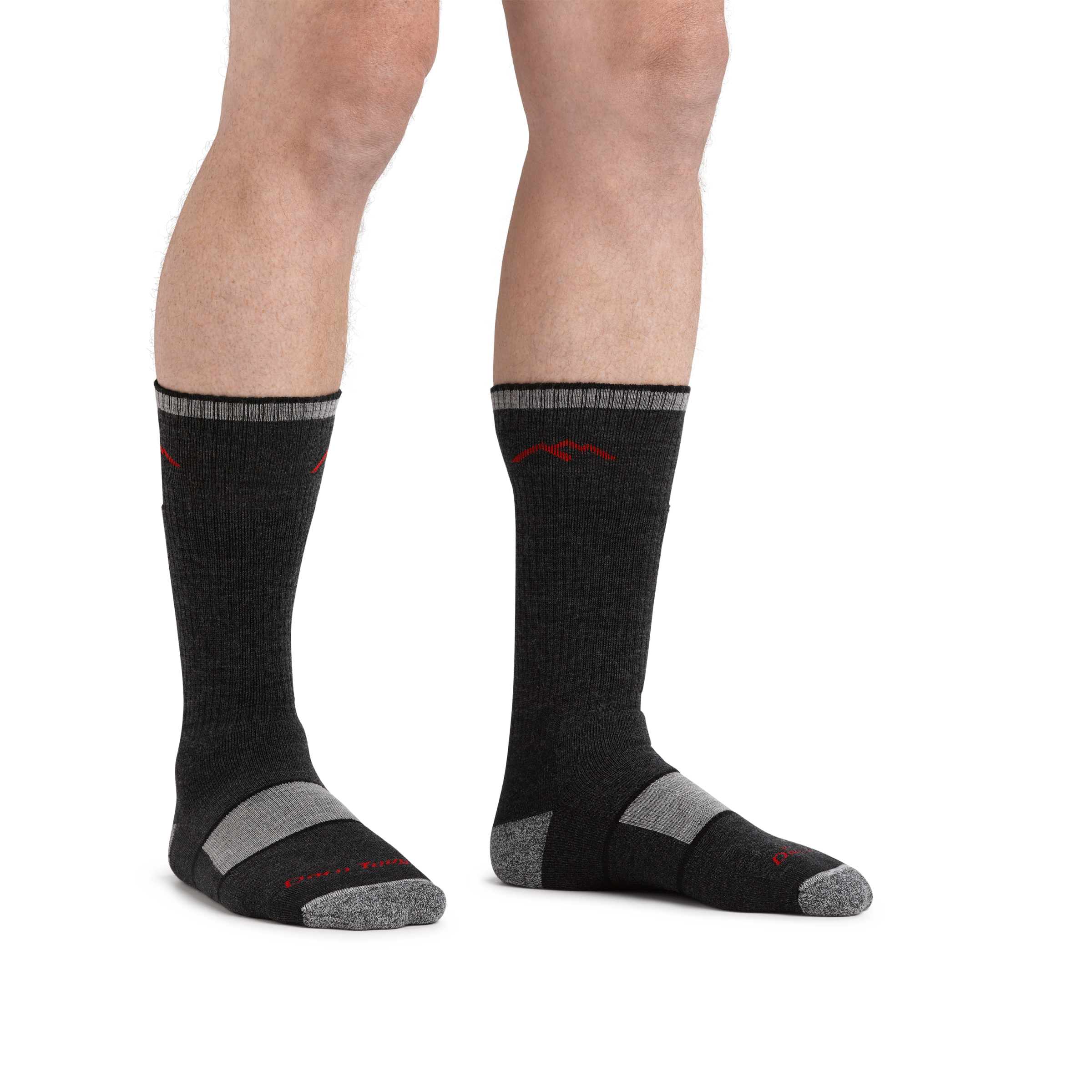 Men's Hiking Boots with Full Cushion Midweight Hiking Socks - Breathable & Durable for Outdoor Adventures & Trail Walking
