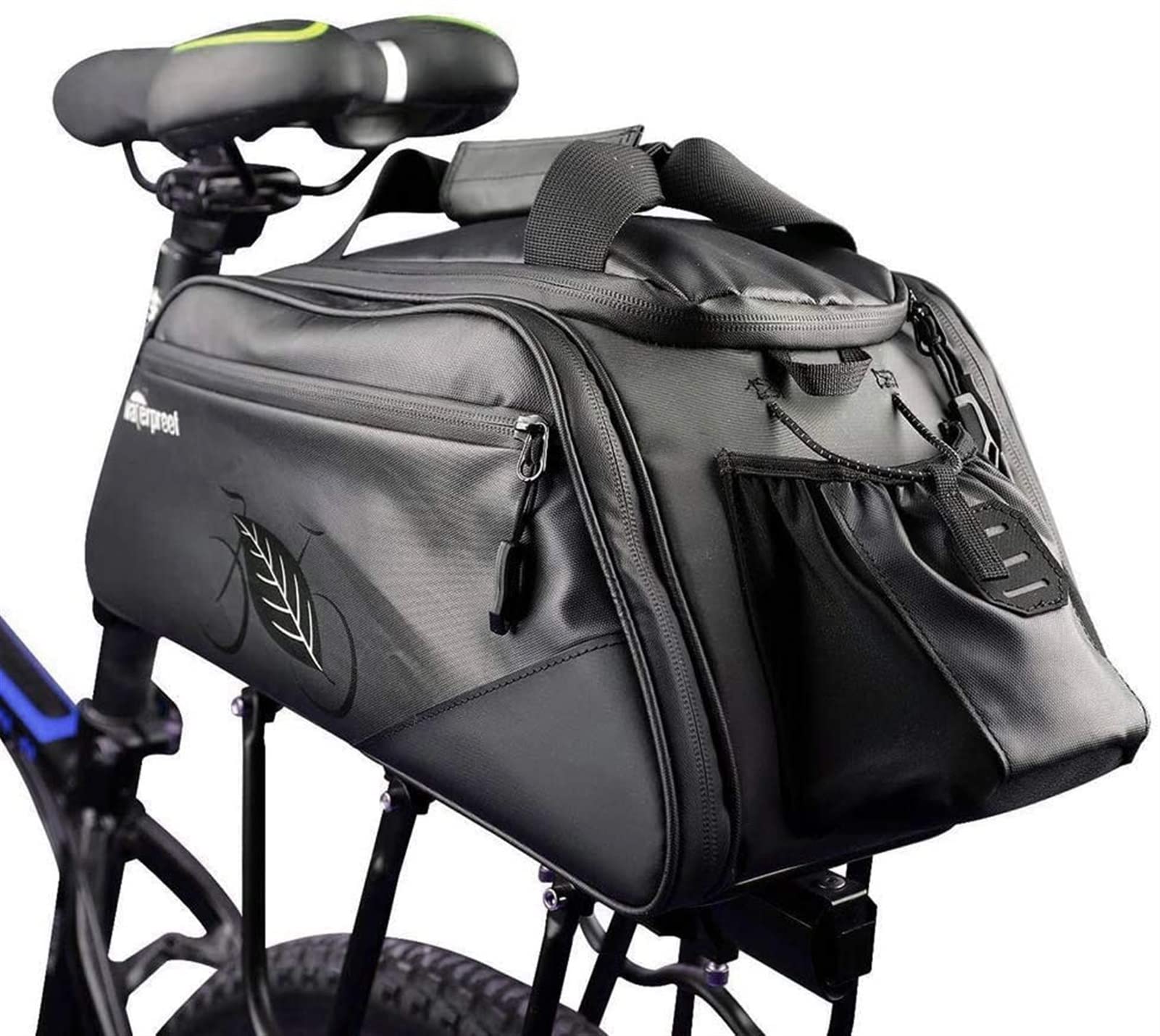 Universal Bike Trunk Bag 11L - Waterproof Bicycle Pannier for Cycling & Commuting