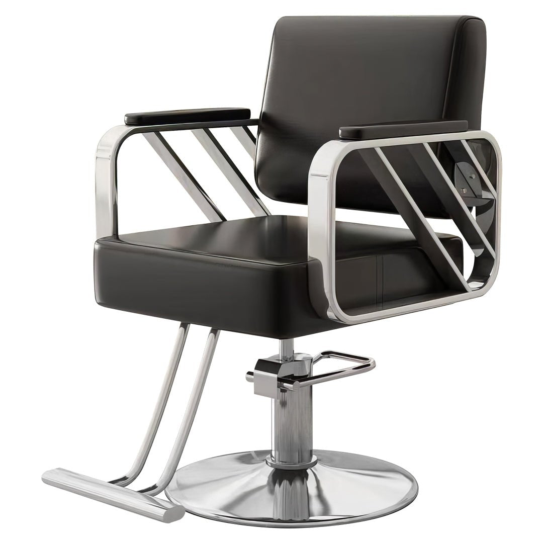 Modern All-Purpose Hydraulic Styling Chair - Adjustable Salon & Office Chair with Swivel Base - Perfect for Hair Salons, Home Offices, and Makeup Studios