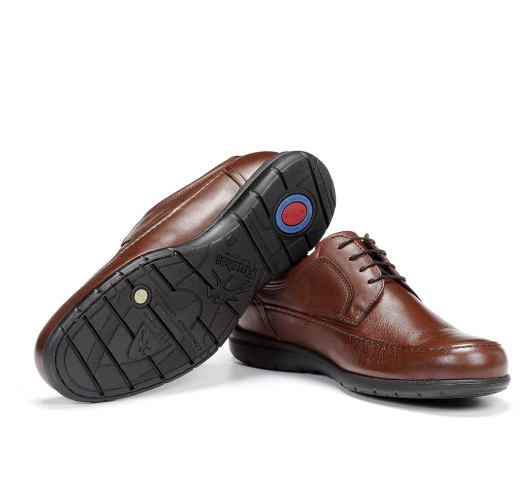 Men's Classic Derby Shoes for Business & Casual Wear - Comfortable Leather Oxford Dress Shoes for Work, Office & Formal Occasions
