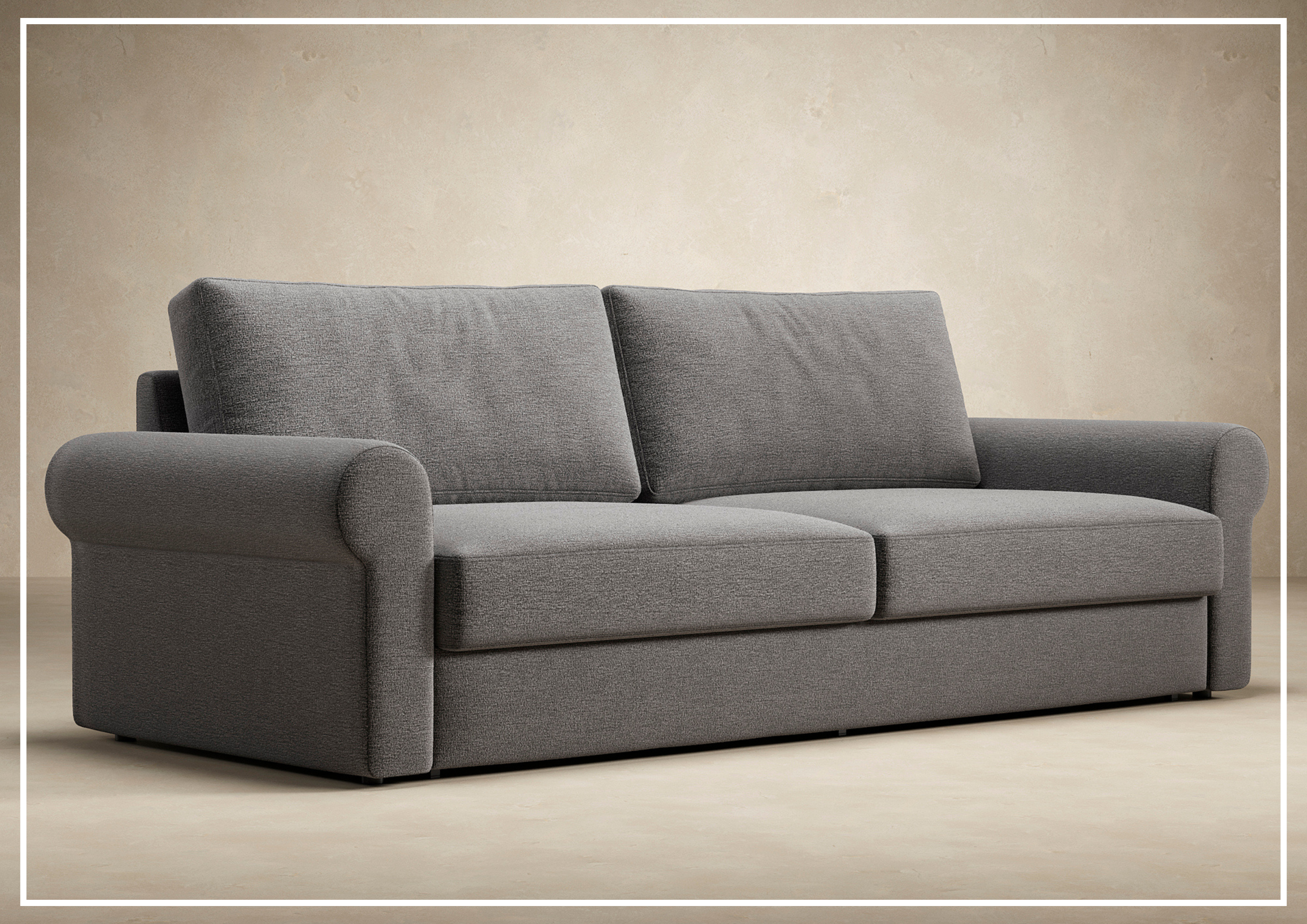 Innovation Living Vilander Full-Size Fabric Sofa Bed - Convertible Sleeper Sofa for Small Spaces, Guest Room & Apartment Living | Comfortable Modern Futon with Storage