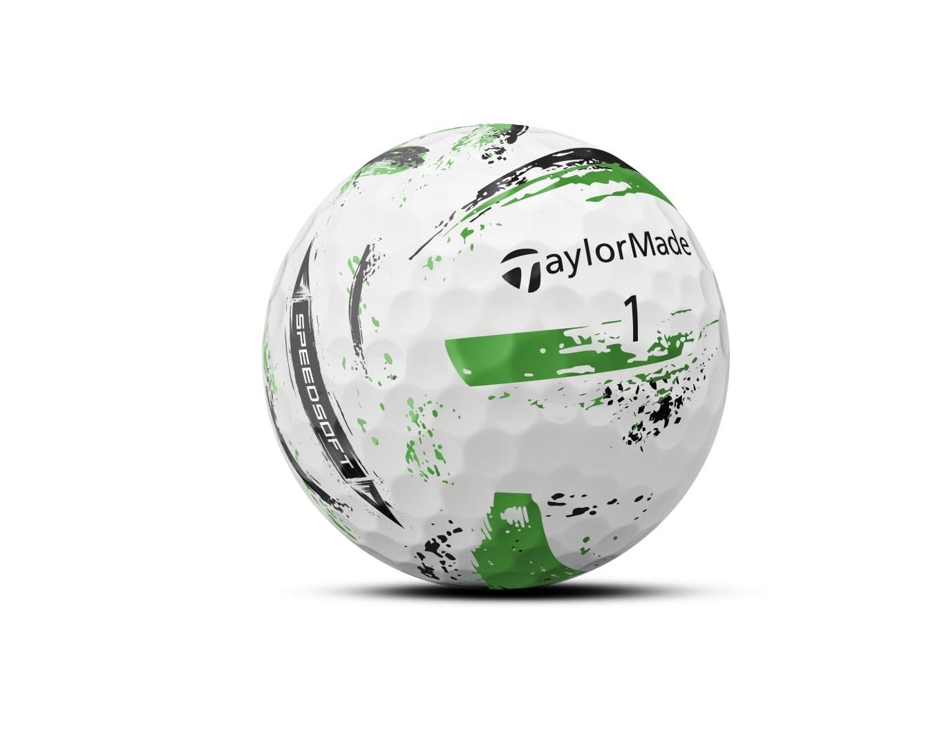 TaylorMade Golf Speed Soft Ink Golf Balls - High Performance Golf Balls for Distance & Control | Perfect for Practice, Tournaments & Casual Play
