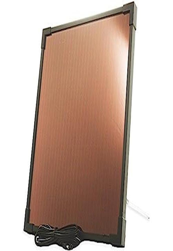 WirthCo 23143 Battery Doctor 5W Solar Panel Trickle Charger - Maintains 12V Car, Boat & RV Batteries - Ideal for Outdoor, Camping & Off-Grid Use