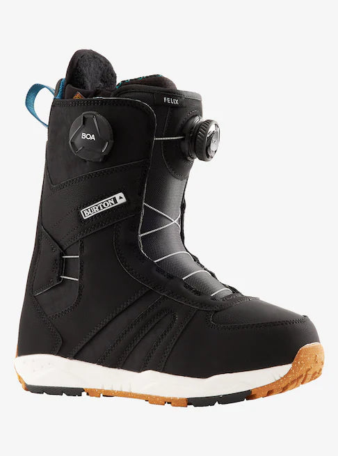 Burton Women's Felix Boa Snowboard Boots 2025 - Waterproof Winter Snowboarding Boots for Women - Perfect for All-Mountain Riding & Freestyle Snowboarding