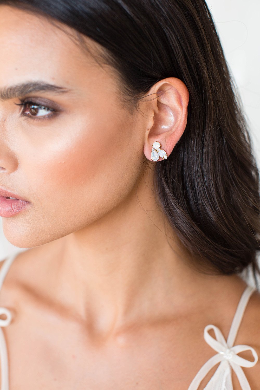 QUINN IN OPALS OR CRYSTALS - Elegant Handmade Jewelry for Women | Perfect for Weddings, Parties & Special Occasions