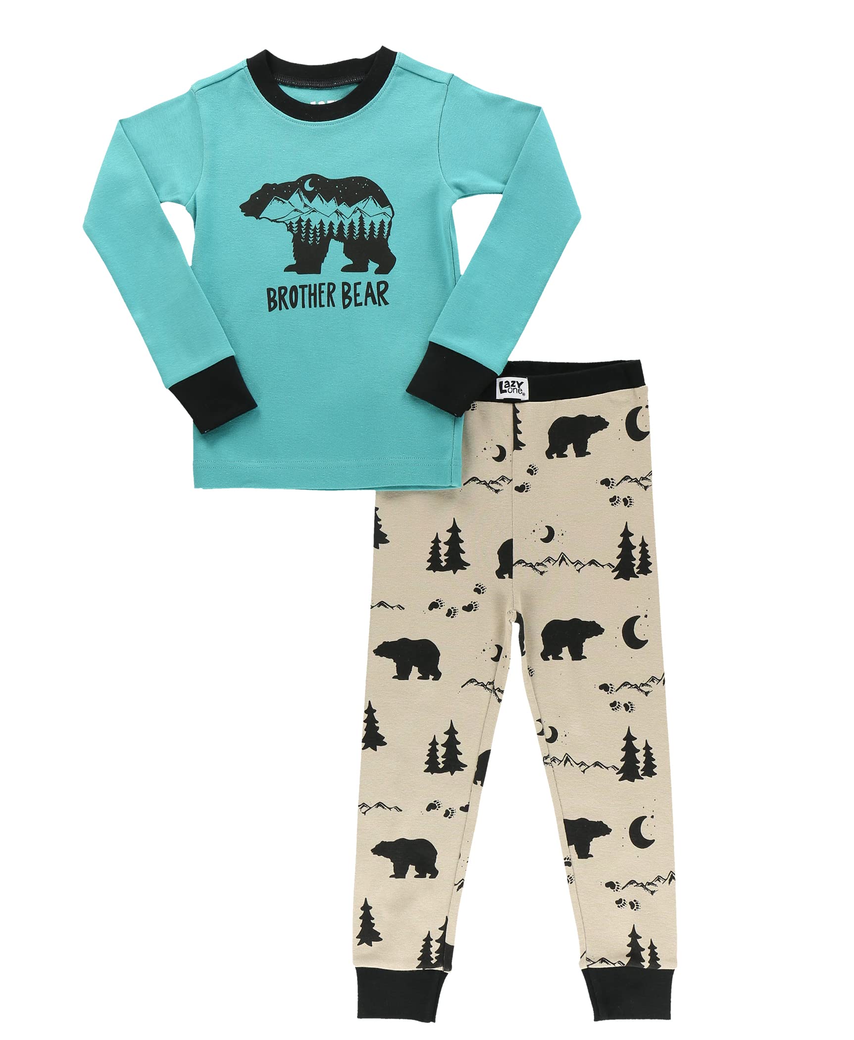 Lazy One Bear Family Pajamas for Adults & Kids - Cozy Matching Sleepwear