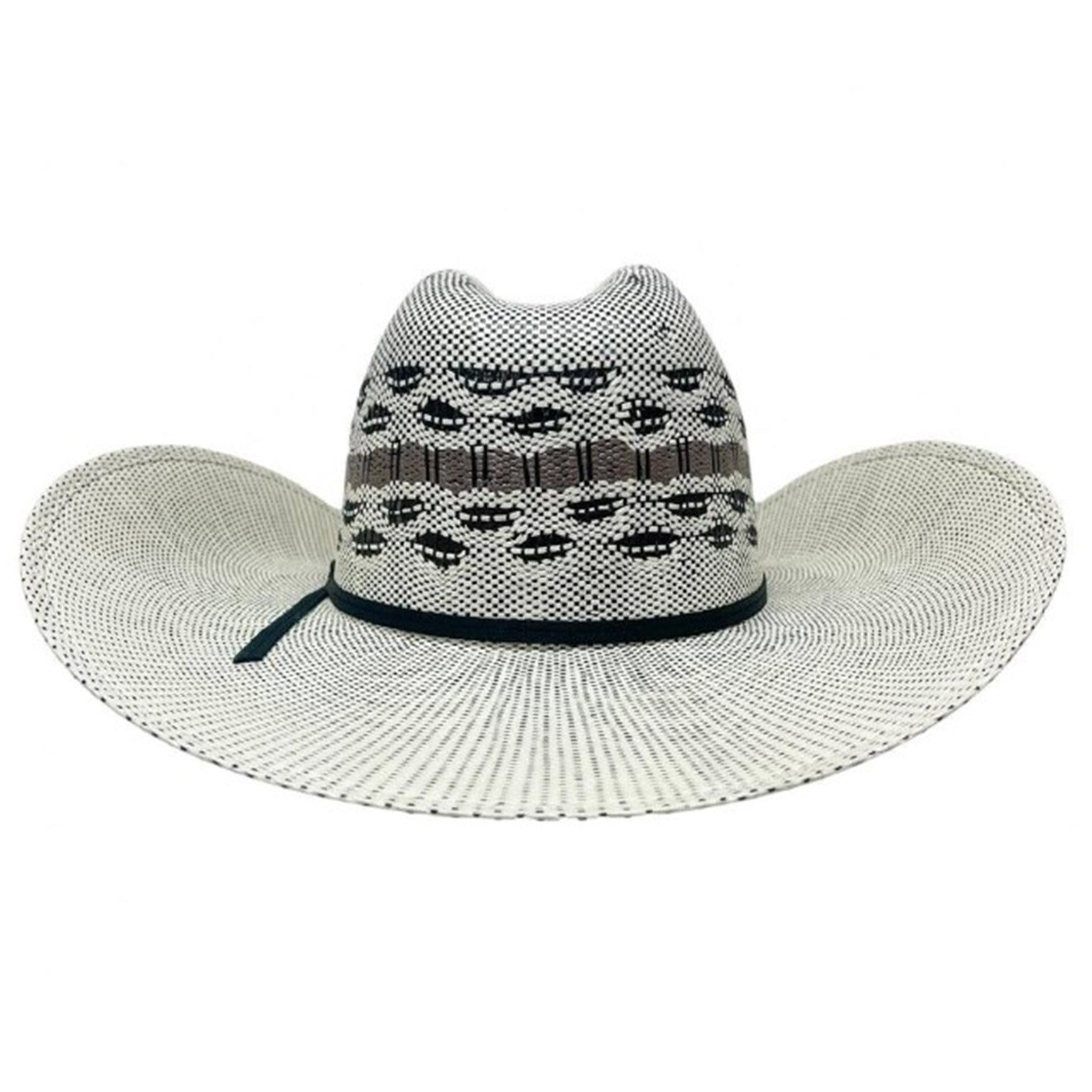 American Hat Co. Cisco Cream Straw Hat for Women - Summer Beach Sun Hat with Wide Brim - Perfect for Outdoor, Vacation, and Gardening