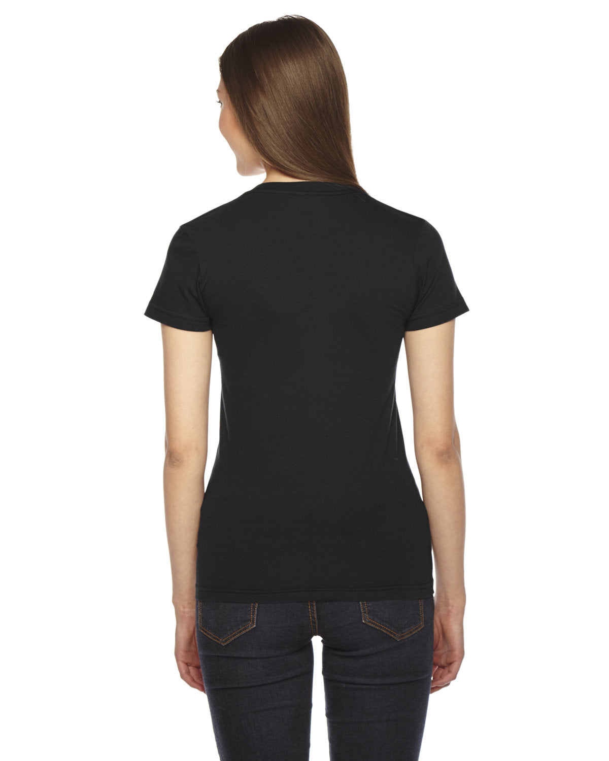 American Apparel 2102 Women's Premium USA-Made Short Sleeve T-Shirt | Soft Cotton Jersey Tee for Casual Wear, Layering & Everyday Comfort