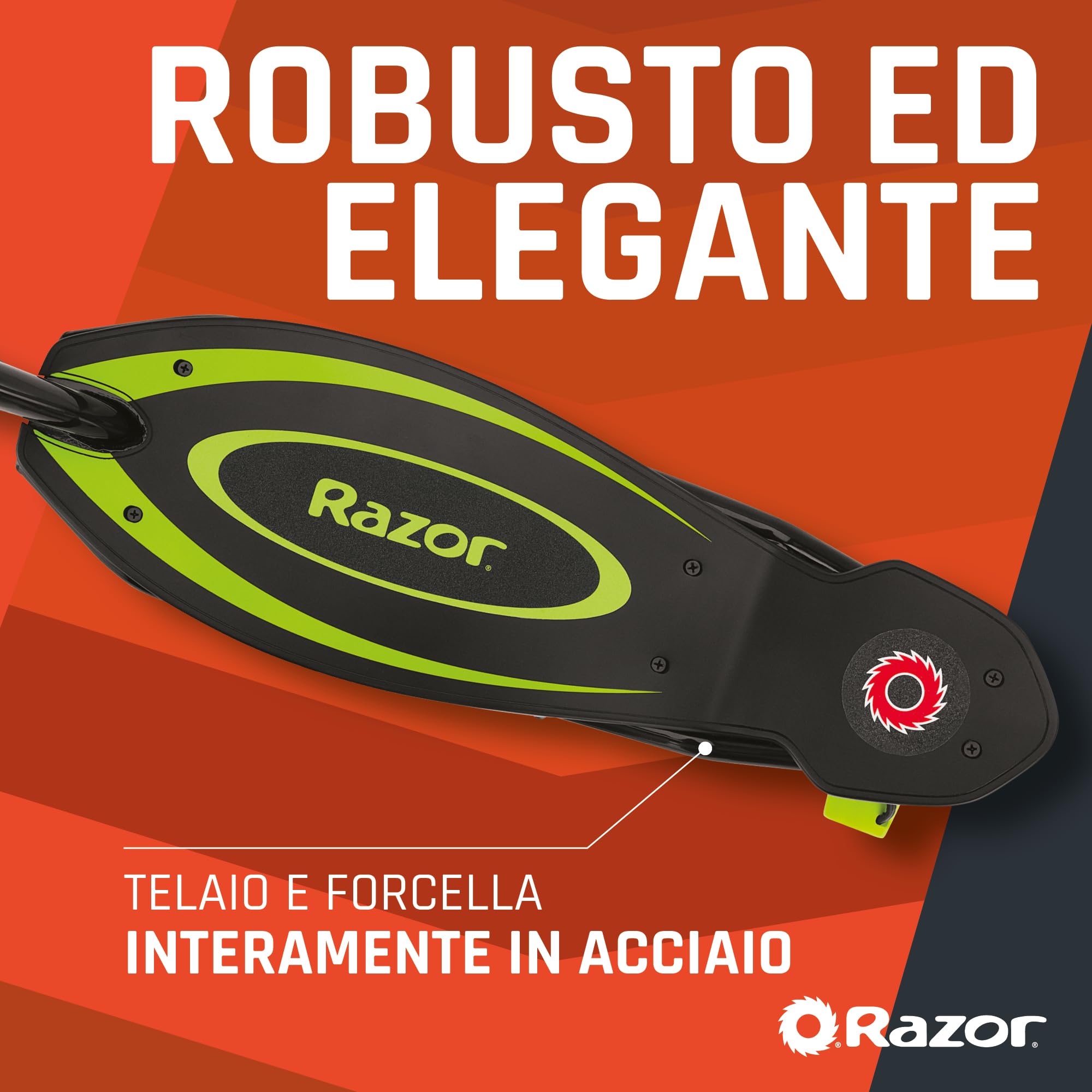 Razor E90 Electric Scooter - 36V Power, 9